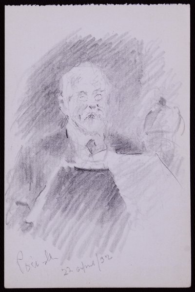 Alfred Powell portréja alkotó: Francis Wilfred Lawson