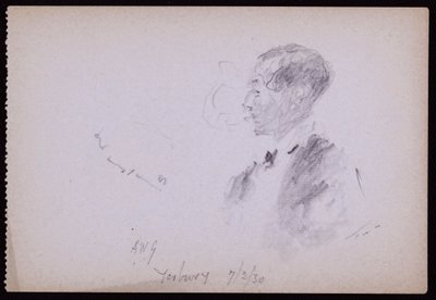 FR Yerbury portréja alkotó: Francis Wilfred Lawson