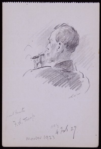 Francis Troup portréja alkotó: Francis Wilfred Lawson