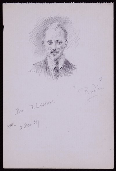Frederick Lessore portréja alkotó: Francis Wilfred Lawson