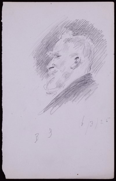 George Bernard Shaw portréja alkotó: Francis Wilfred Lawson