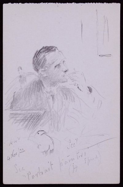Harold Speed portréja alkotó: Francis Wilfred Lawson