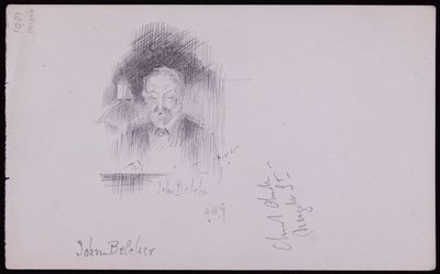 John Belcher portréja alkotó: Francis Wilfred Lawson