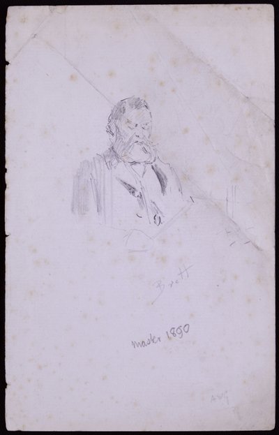 John Brett portréja alkotó: Francis Wilfred Lawson