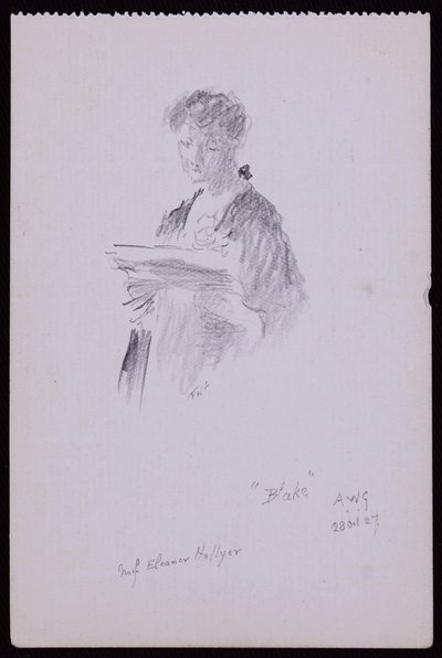 Portrait of Miss Eleanor Hellyer alkotó: Francis Wilfred Lawson