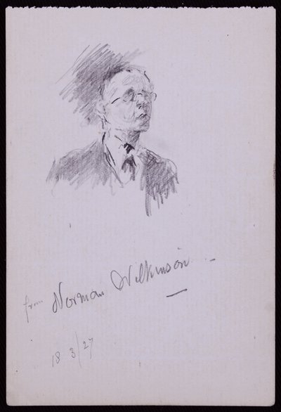 Norman Wilkinson portréja alkotó: Francis Wilfred Lawson