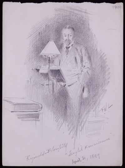 Reginald Blomfield portréja alkotó: Francis Wilfred Lawson
