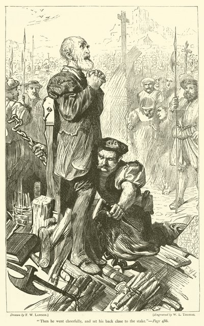 Aztán jókedvűen ment, és hátát a karóhoz vetette alkotó: Francis Wilfred Lawson