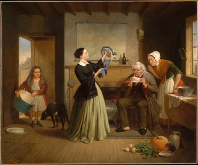 Az új főkötő alkotó: Francis William Edmonds