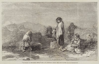 Zarándokok a Szentkúthoz alkotó: Francis William Topham