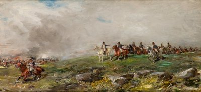 Napóleon Austerlitzben (olaj a panelen) alkotó: Francisco Domingo
