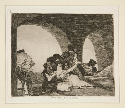 Bitter Presence (Bitter To Be Present), pl. 13. A háború katasztrófáiból alkotó: Francisco de Goya