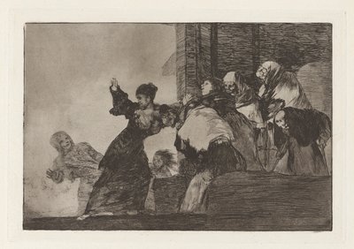 Különböző pobre (Poor Folly), más néven két fej jobb, mint egy, a Los disparates (Los proverbios) sorozatból alkotó: Francisco de Goya