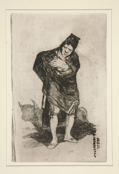 A köpenyes ember alkotó: Francisco de Goya