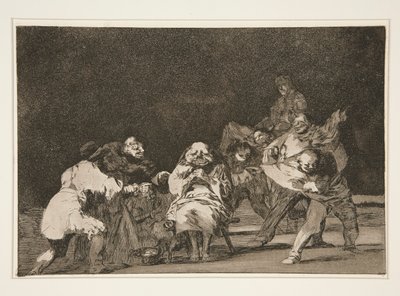 Hűség, pl. 17 a Példabeszédek sorozatból alkotó: Francisco de Goya