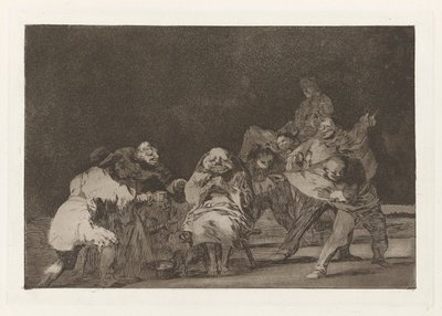 A hűség, más néven Aki nem kedvel téged, az tréfaként rágalmaz téged, a The Nonsense (The Proverbs) sorozatból alkotó: Francisco de Goya