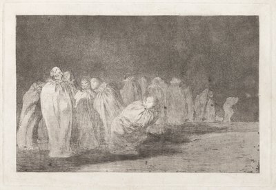 Los ensacados (The Men in Sacks), más néven So el sayal, hay al (Van valami a zsákruha alatt), a Los disparates (Los proverbios) sorozatból alkotó: Francisco de Goya
