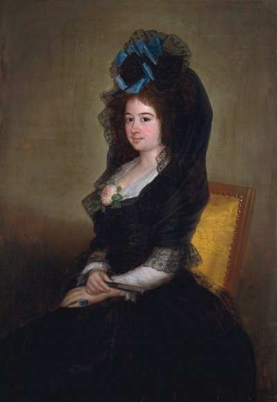 Narcisa Baranana de Goicoechea. alkotó: Francisco de Goya