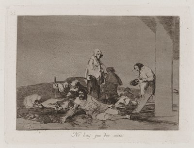 Nem kell hangot adni (It alkotó: Francisco de Goya