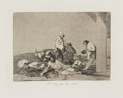 Nem kell kiabálnod. (Tétel alkotó: Francisco de Goya