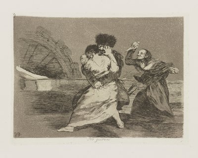 Nem akarják. (Ők Don alkotó: Francisco de Goya
