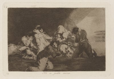 Nem tudsz nézni (One Can alkotó: Francisco de Goya