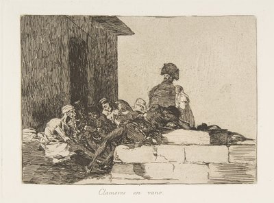 54. tábla a The Disasters of War Los Desastres de la Guerra-ból: Ap..., 1811-12, 1863. alkotó: Francisco de Goya