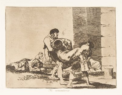 56. tábla a „The Disasters of War” Los Desastres de la Guerra-ból: „To..., 1811-12, 1863. alkotó: Francisco de Goya