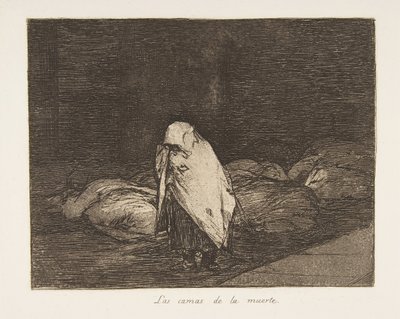 62. tábla a The Disasters of War Los Desastres de la Guerra-ból: Th..., 1811-12, megjelent 1863. alkotó: Francisco de Goya