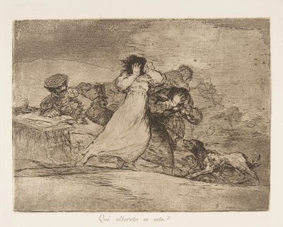 65. tábla a The Disasters of War Los Desastres de la Guerra...-ból, 1814-15 után, 1863. alkotó: Francisco de Goya