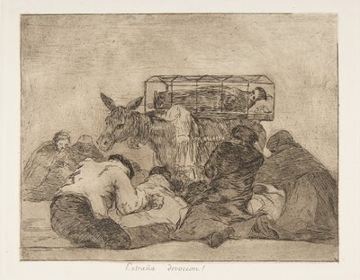 66. tábla a The Disasters of War Los Desastres de la Guerra...-ból, 1814-15 után, 1863-ban megjelent. alkotó: Francisco de Goya
