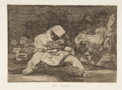 68. tábla a The Disasters of War Los Desastres de la Guerra...-ból, 1814-15 után, 1863. alkotó: Francisco de Goya