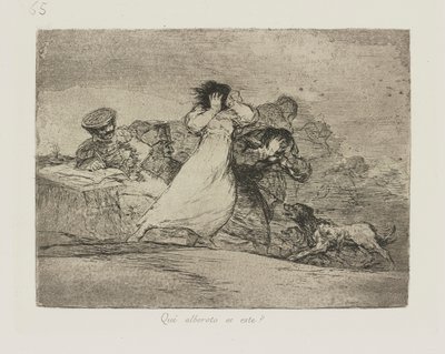 Hogy? lázadás ez? (What Is This Hubbub?), pl. 65 A háború katasztrófái című sorozatból alkotó: Francisco de Goya