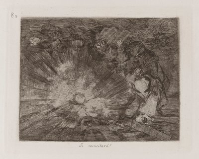 ha feltámad?? (Will She Rise Again?), 80. lemez a The Disasters of War-ból alkotó: Francisco de Goya