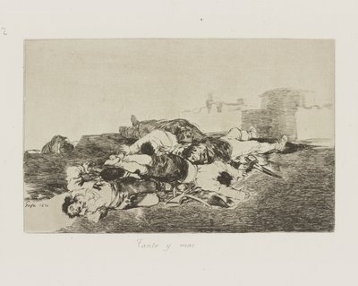 Annyi és még több. (Még rosszabb.), pl. 22-én a The Disasters of War sorozatból alkotó: Francisco de Goya
