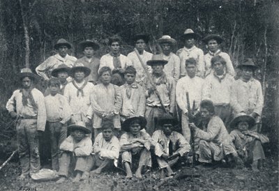 Guarany indiánok, 1895 alkotó: Francisco Henszler