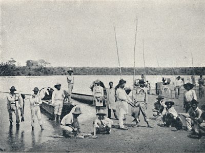 Horgászat a Rio Grandében, 1895 alkotó: Francisco Henszler