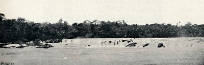 Salto Grande Rio Paranapanema, 1895 alkotó: Francisco Henszler