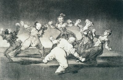 Disparate Alegre (Merry Folly) alkotó: Francisco de Goya