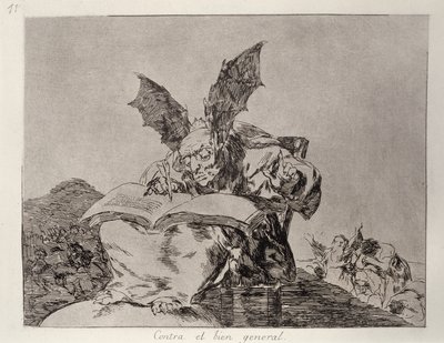A közjó ellen, „A háború katasztrófái” 71. lemeze alkotó: Francisco Jose de Goya y Lucientes