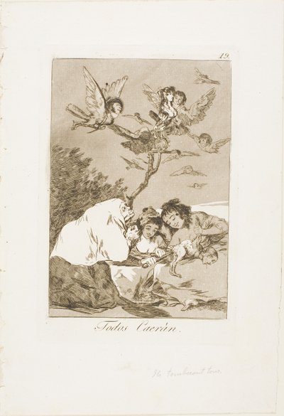 All Will Fall, 19. lemez Los Caprichostól alkotó: Francisco Jose de Goya y Lucientes