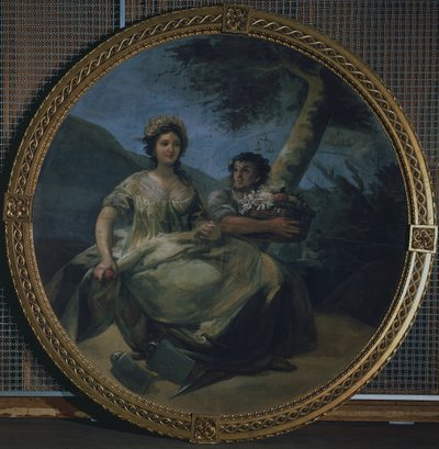 A mezőgazdaság allegóriája, 1805 körül (tempera, vászon) alkotó: Francisco Jose de Goya y Lucientes