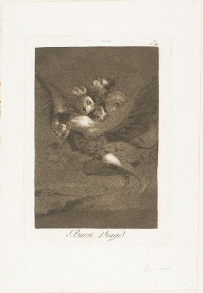Jó utat, 64-es lemez Los Caprichosból alkotó: Francisco Jose de Goya y Lucientes