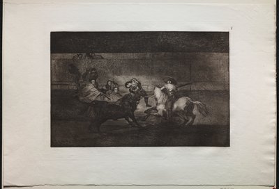 Bikaviadalok: Pepe Illo halála (3. kompozíció) alkotó: Francisco de Goya
