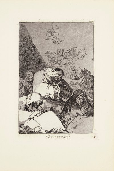 46. ​​javítótábla innen: Los Caprichos alkotó: Francisco Jose de Goya y Lucientes