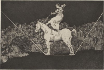 Disparate Puntual (Ostoba pontosság) alkotó: Francisco Jose de Goya y Lucientes