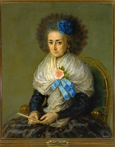 Dona Maria Antonia Gonzaga, Marquise of Villafranca ... (festmény, vászon) alkotó: Francisco Jose de Goya y Lucientes