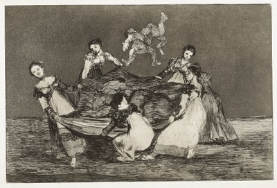 GOYA Y LUCIENES, Francisco de (1746-1828). Példabeszédek. Női rejtvény. 1815-1824. (24