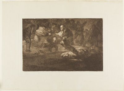 Isten megteremti őket, és egyesülnek, Los Proverbios 18. lemeze alkotó: Francisco Jose de Goya y Lucientes