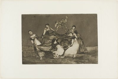 Nehezebb, mint egy döglött szamár, egy lemez Los Proverbiosból alkotó: Francisco Jose de Goya y Lucientes